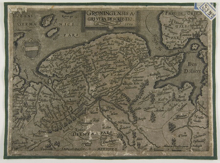 Groningensis agri vera descriptio ofwel Ware beschrijving van het Groninger land, 1589